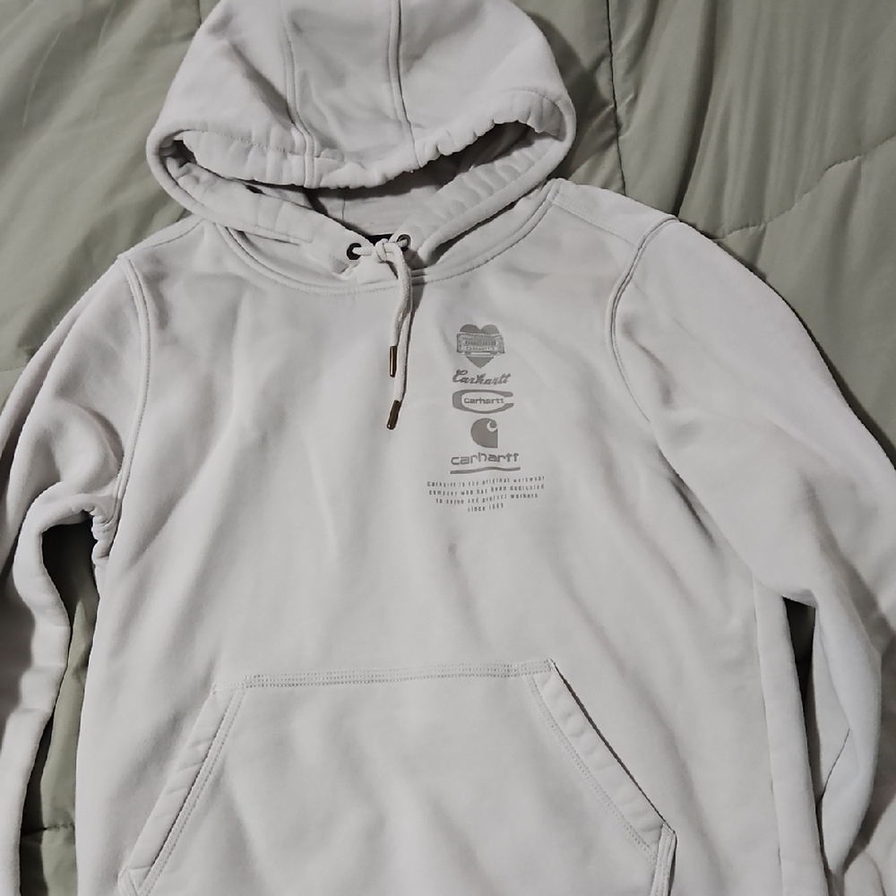 Carhartt Men's White Hoodie